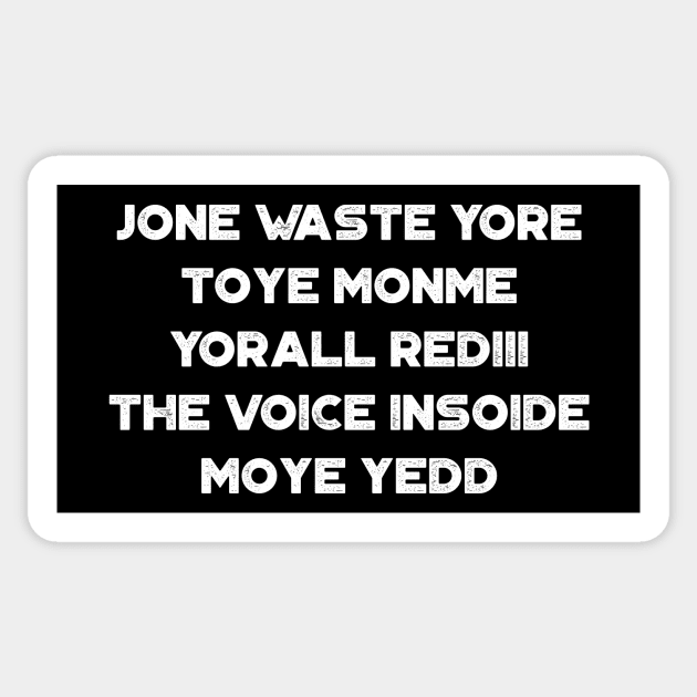 Jone Waste Yore Toye Monme I Miss You White Funny Sticker by truffela